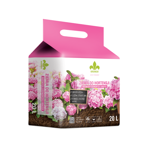 KRONEN® Soil for pink hydrangeas