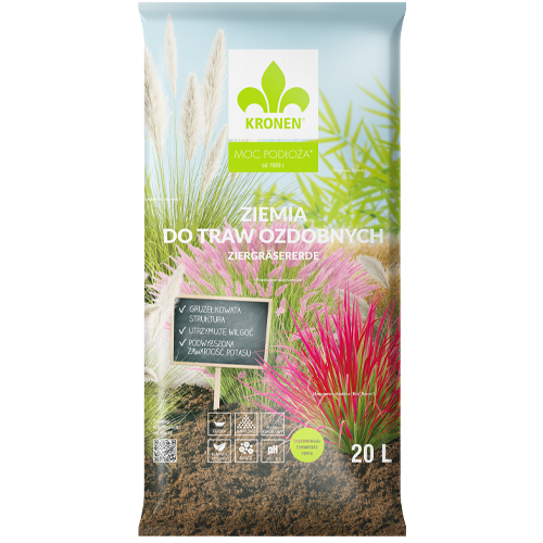 ziemia do traw ozdobnych