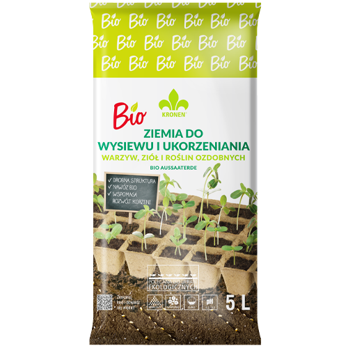 KRONEN® Ziemia BIO do wysiewu i ukorzeniania