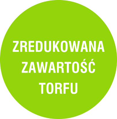 Zredukowana zawartość torfu